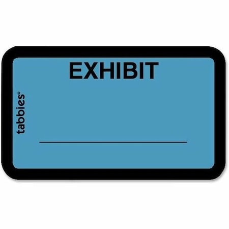 Tabbies LEGAL EXHIBIT LABELS, EXHIBITin, 252PK TAB58091